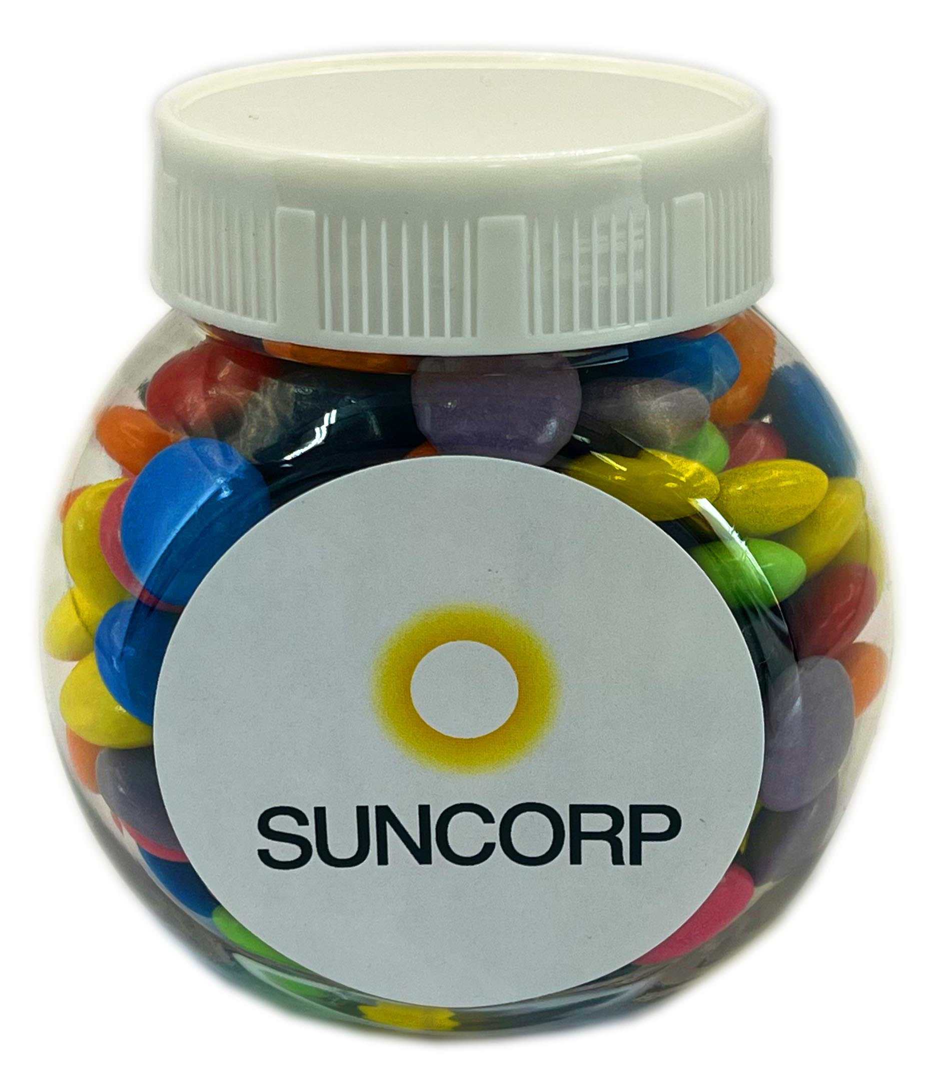 Plastic Jar with Choc Beans 170g – Lollies – Confectionery Corner – photo 1 of 4