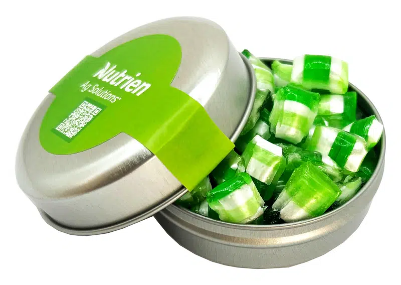 Candle Tin with Tiny Humbugs 50g – Misc Food