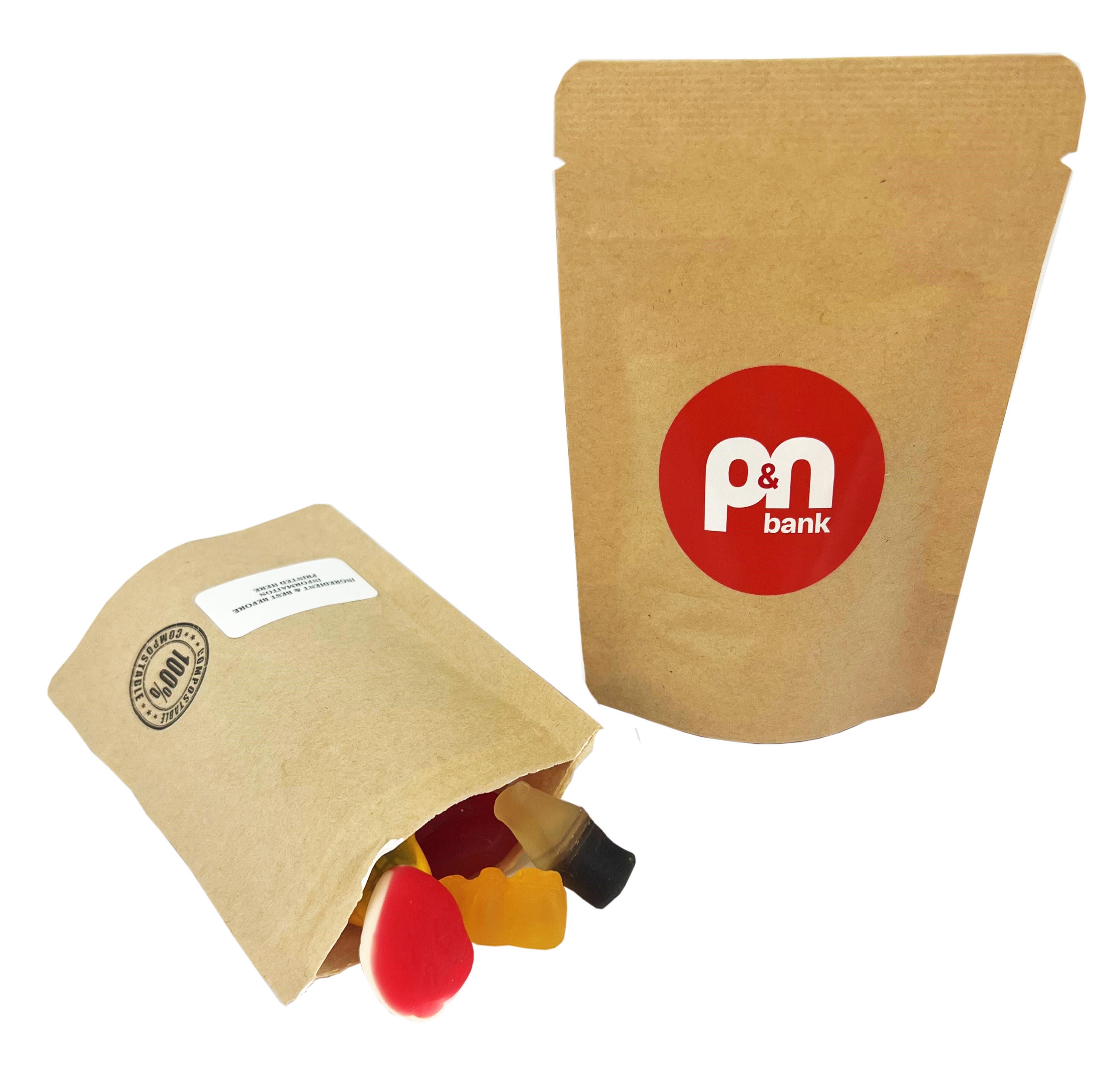 Compostable Bag with Allen's Retro Mix 50g – Lollies – Confectionery Corner