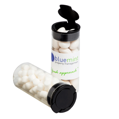 Flip Lid Tube with Chewy Mints 35g – Mints – Confectionery Corner