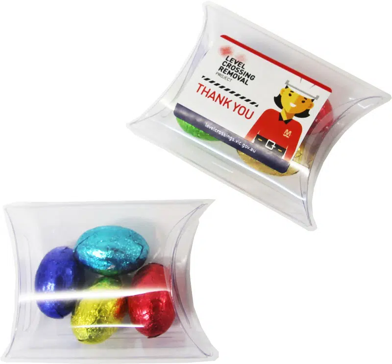 Pillow Pack with Mini Solid Easter Eggs x4 – Chocolates