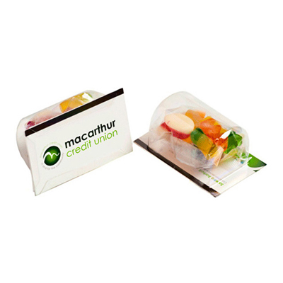 Biz Card Treats with Mixed Lollies – Lollies – Confectionery Corner