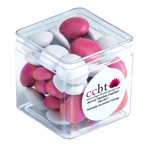 Hard Cube with Choc Beans 40g – Beanies