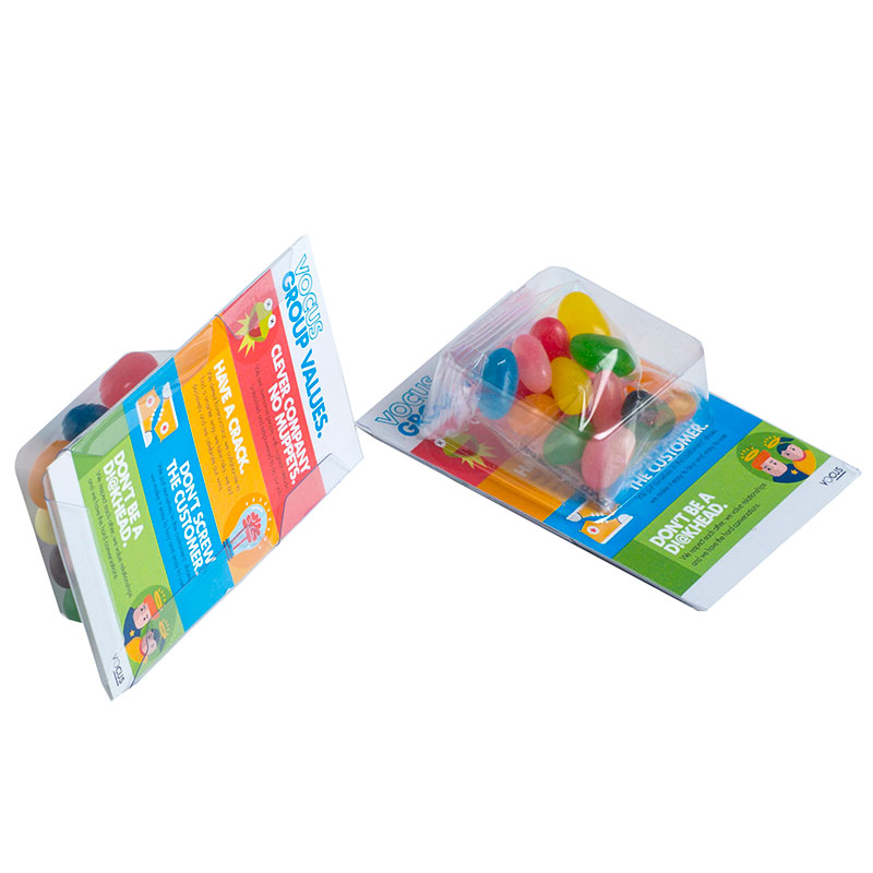Small Biz Card Treats with Mini Jelly Beans 14g – Lollies – Confectionery Corner – photo 1 of 2