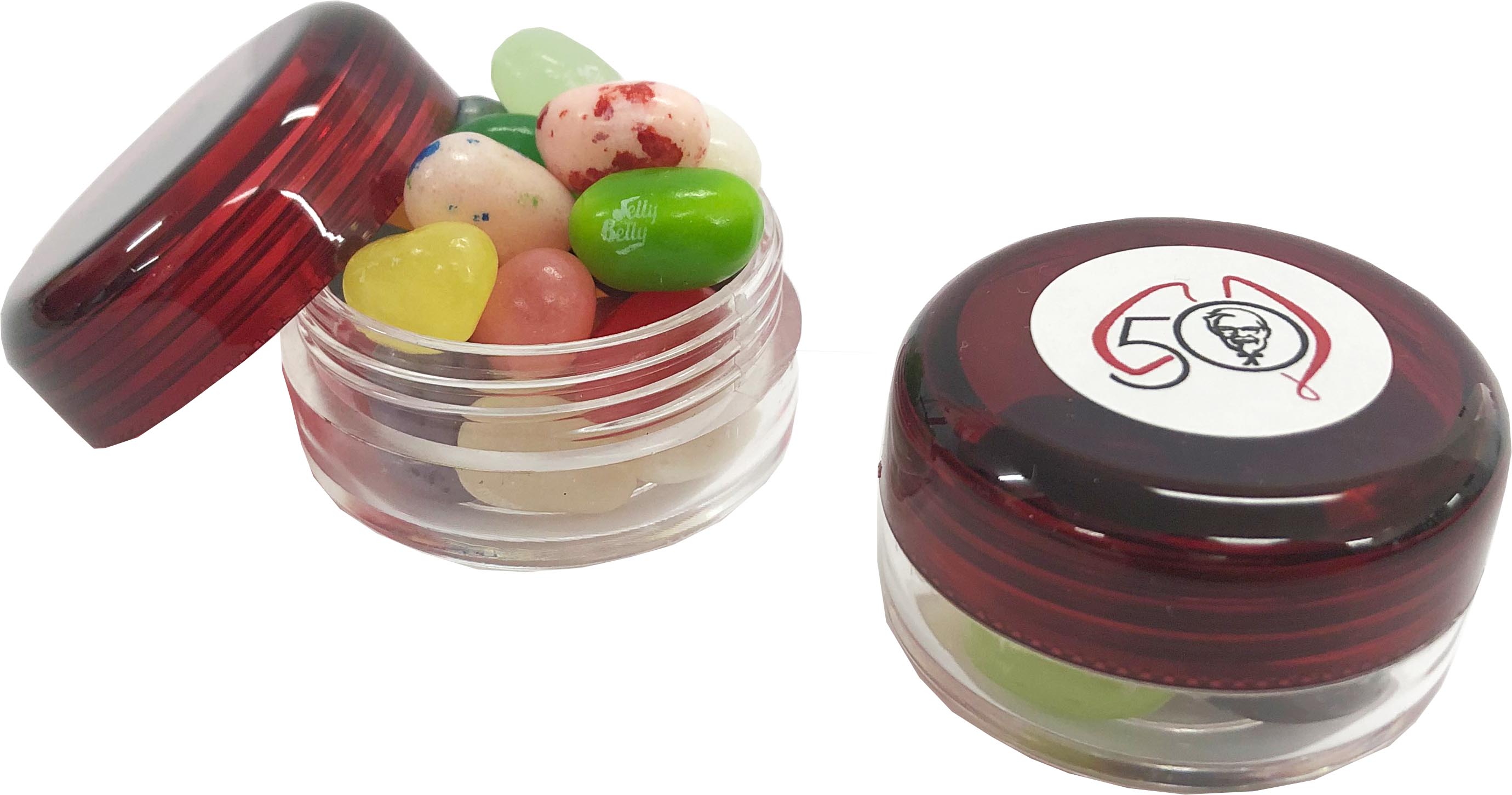 Small Screw Cap Jar with JELLY BELLY Jelly Beans 20g – Lollies – Confectionery Corner – photo 1 of 2