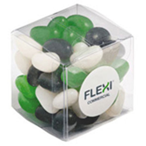 Cube with Mini Jelly Beans 60g – Lollies – Confectionery Corner – photo 1 of 2