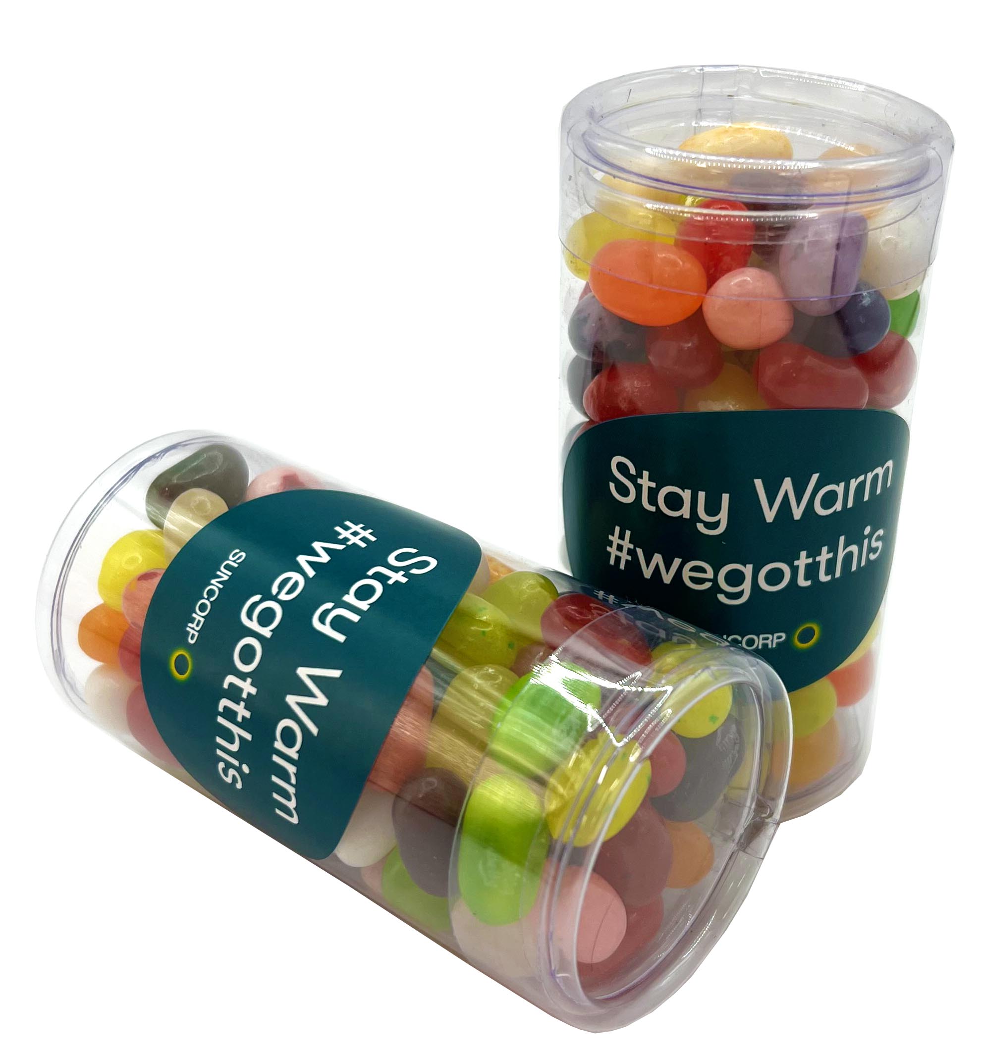 Pet Tube with JELLY BELLY Jelly Beans 100g – Lollies – Confectionery Corner