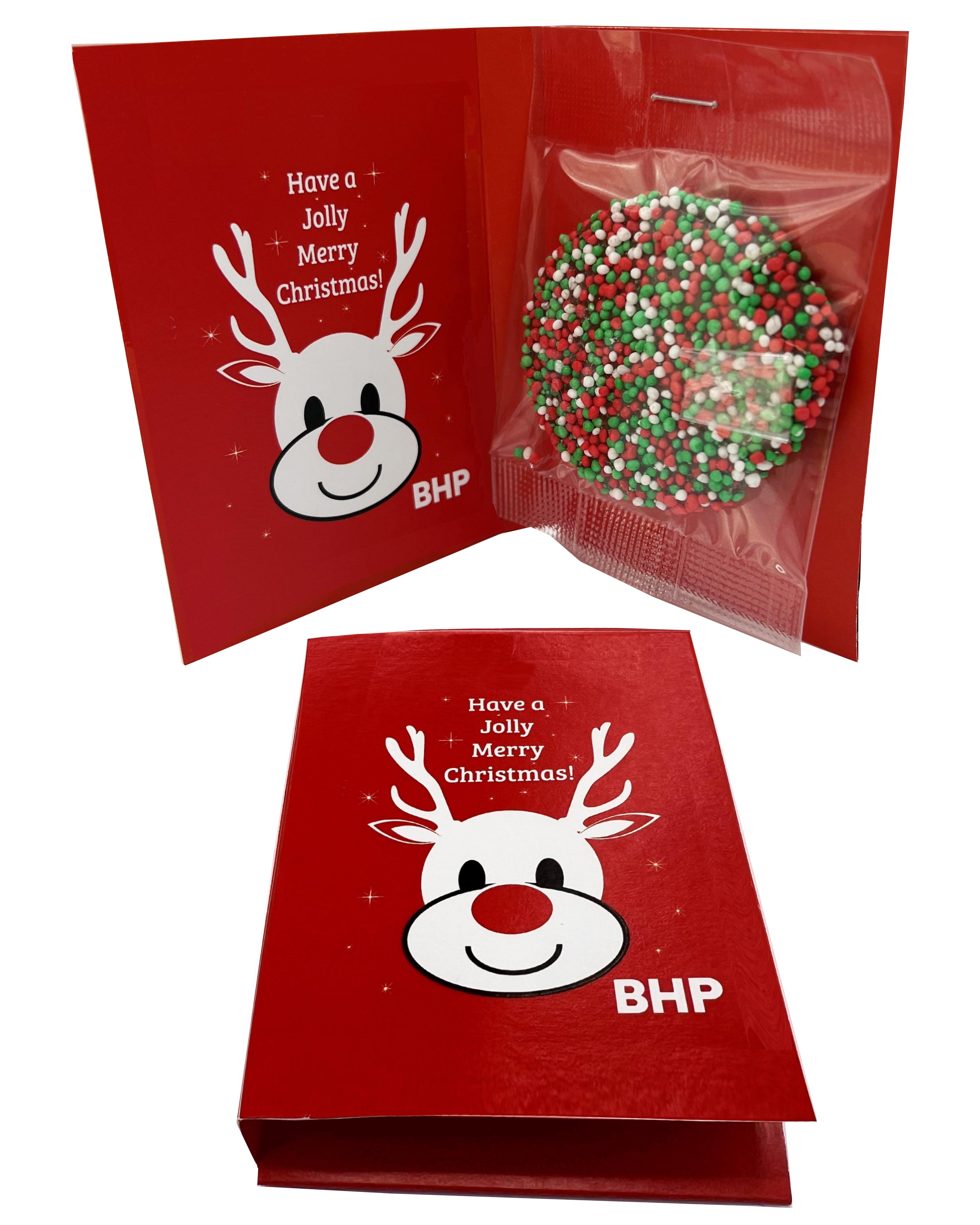 Gift Card with Christmas Freckle 20g – Lollies – Confectionery Corner