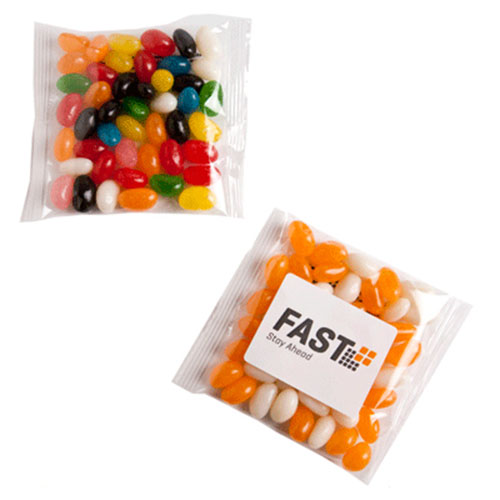 Mini Jelly Beans 50g – Lollies – Confectionery Corner – photo 1 of 4