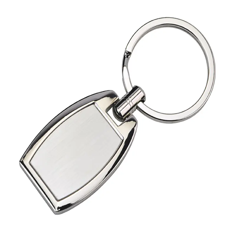 Le Mans Oval Key Ring – Keyrings – available in silver colour