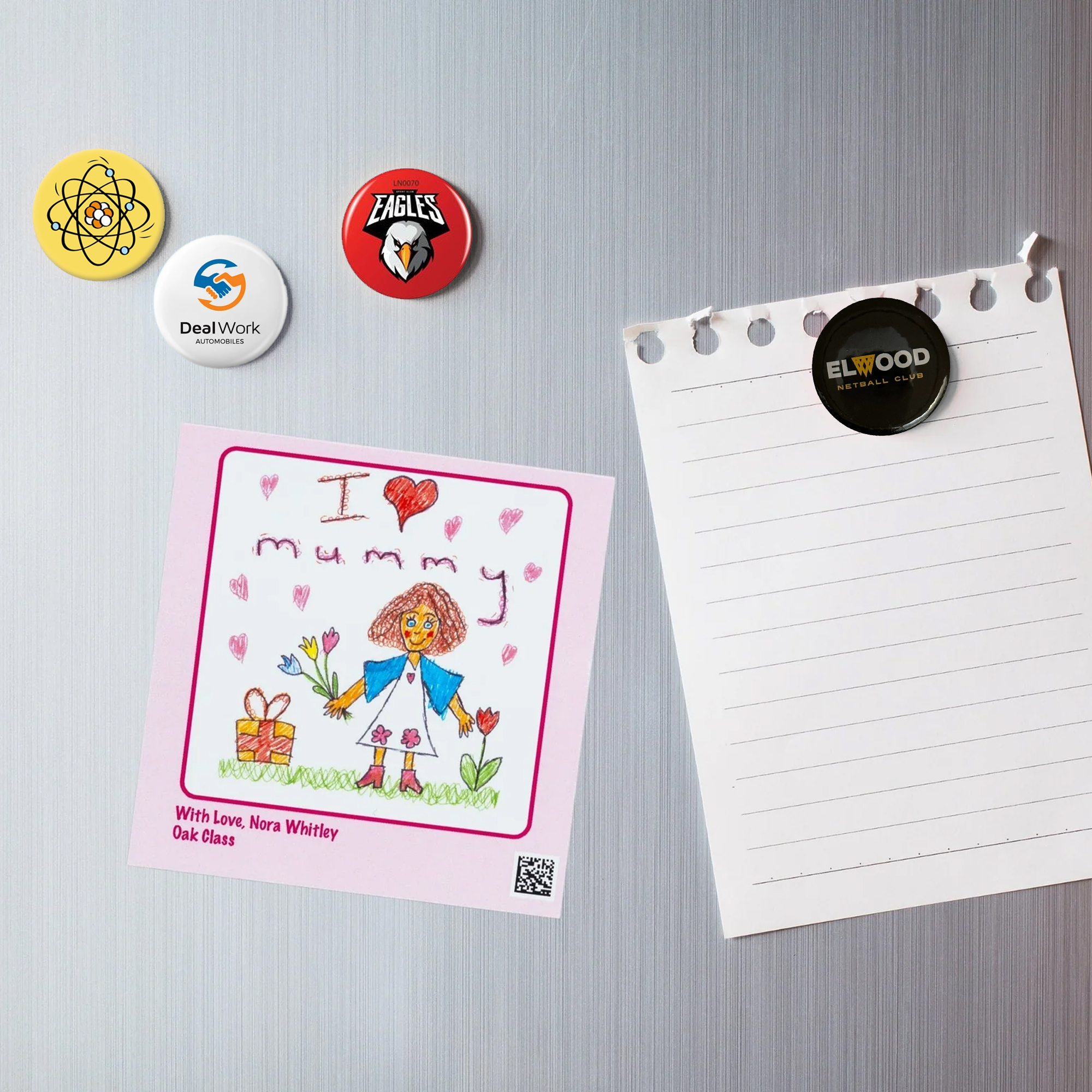 Fridge Magnet Button Badge