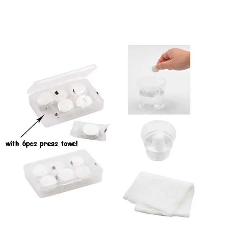 Press Towel in Case – Towels – available in white colour