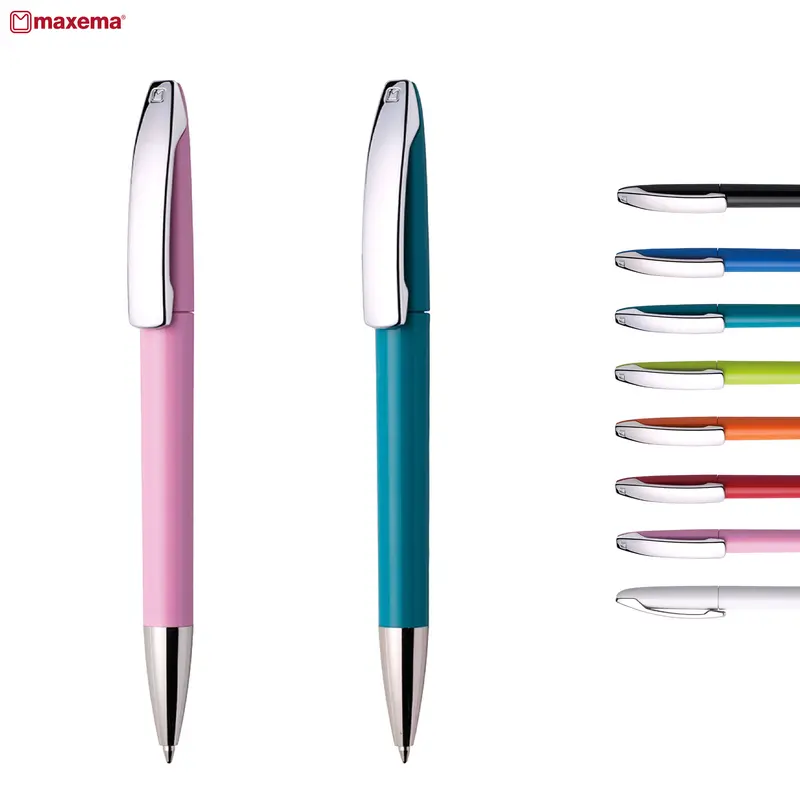 View C CR – Plastic Pens – available in black, blue, green, orange colours and 3 more