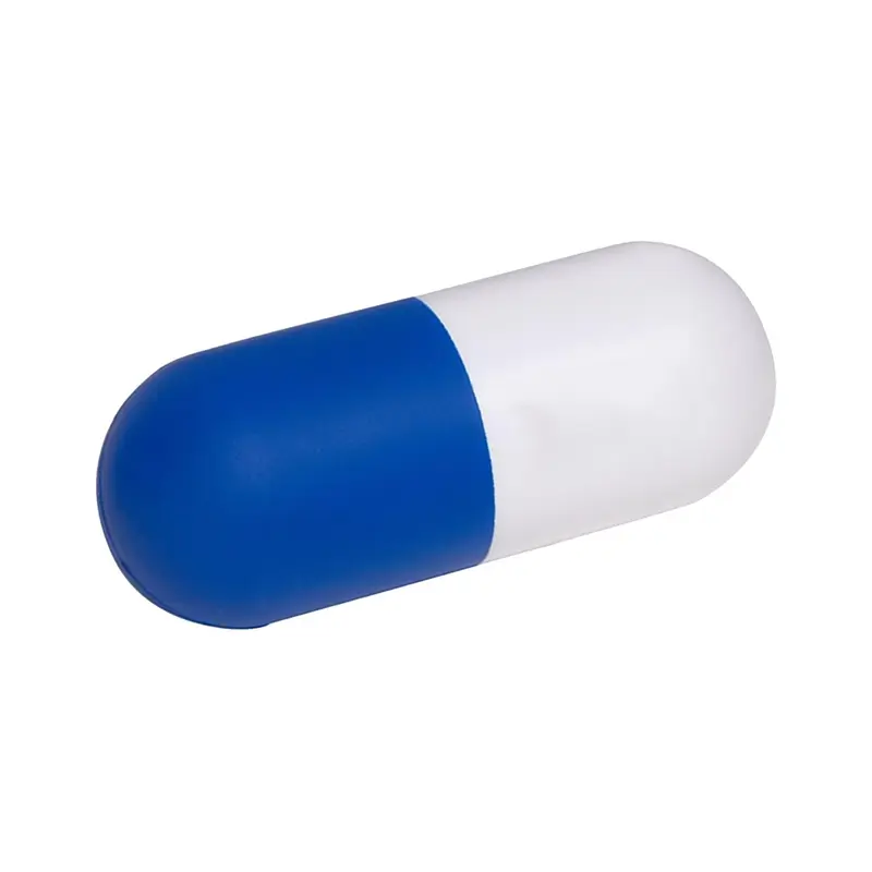 Stress Pill Capsule – Stress Shapes – available in white colour
