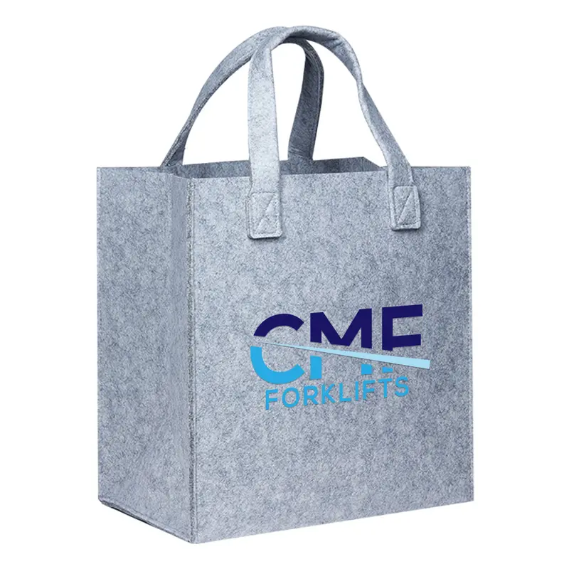 Aussie Felt Shopper – Shoppers – available in grey colour
