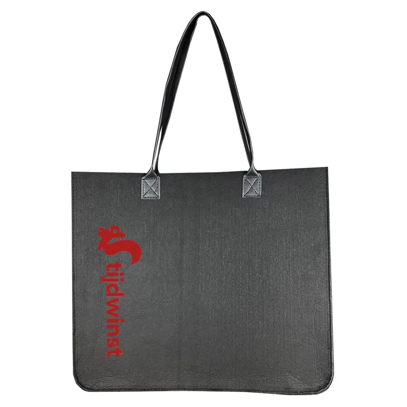 City Felt Shopper – Shoppers – available in black colour