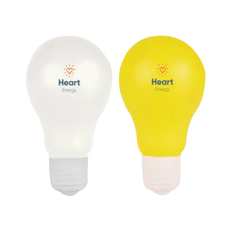 Stress Light Bulb – Stress Shapes – available in white, yellow colours
