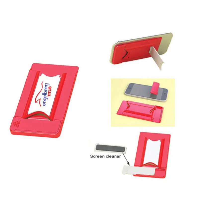 Smart Mobile Wallet Mobile Cleaner Mobile Holder – Phone Wallets – available in blue, red, yellow colours