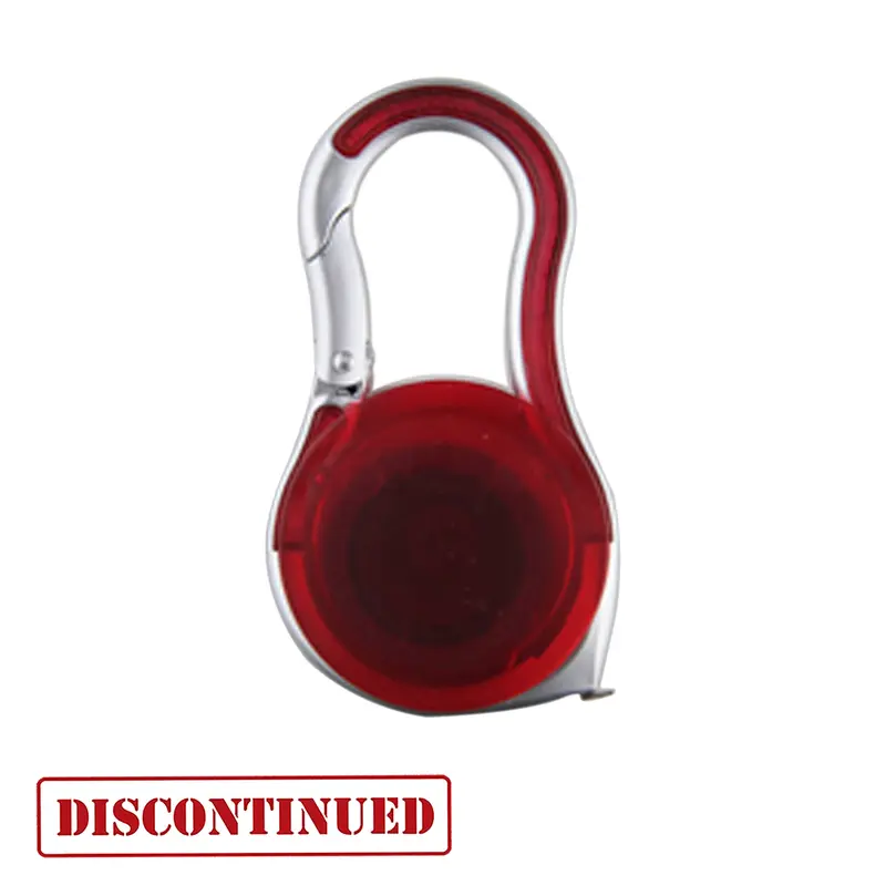 Carabiner Tape Measure – Tape Measures – available in black, blue, red colours