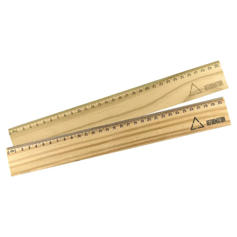 Wood Ruler 30cm – Rulers – available in beige colour