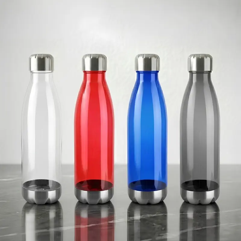 Komo Plastic Drink Bottle – Drink Bottles – available in black, blue, red, white colours