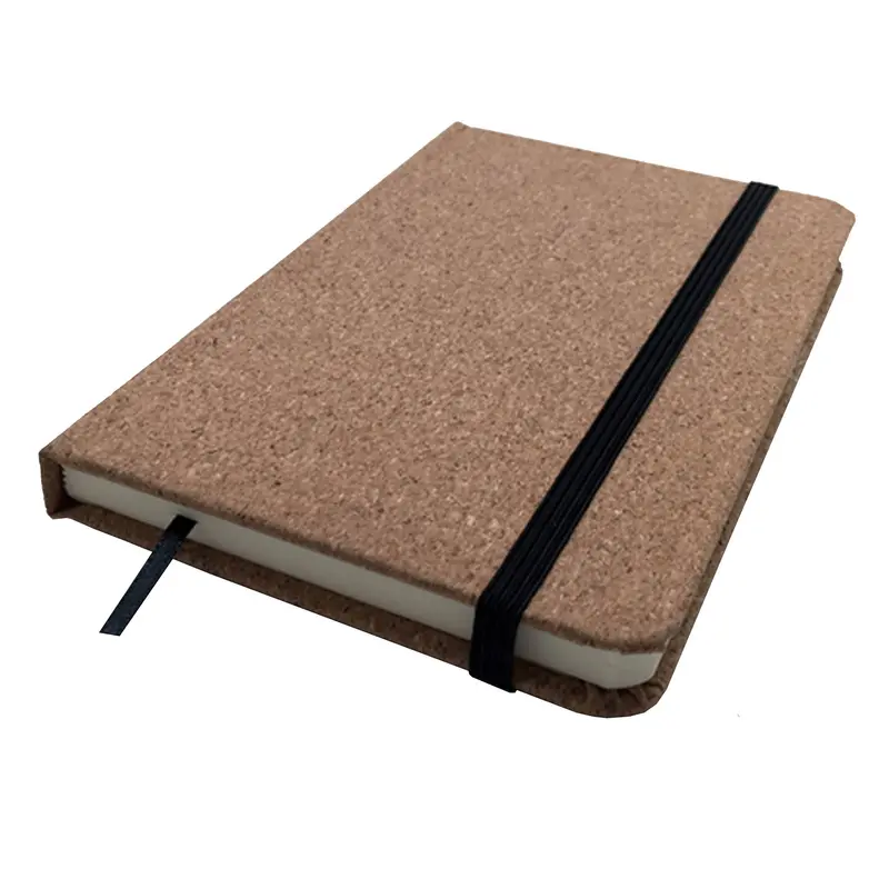 A6 Cork Soft Wood Notebook – Notebooks – available in brown colour