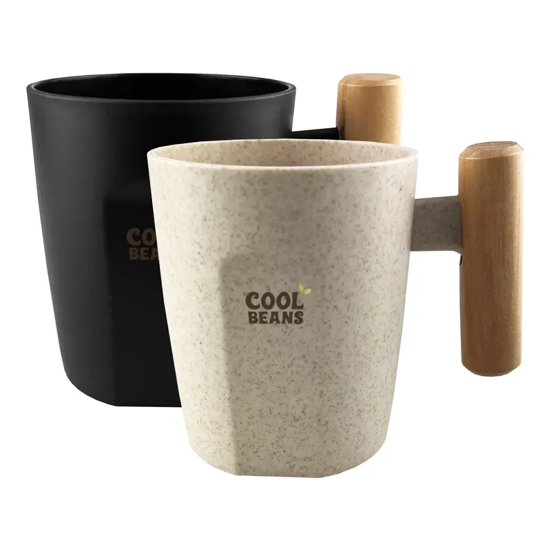 Bogota Bamboo Coffee Cup – Reusable Coffee Cups – available in beige, black colours