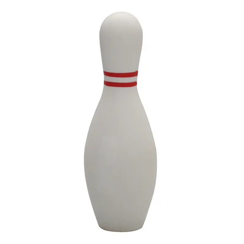 Stress Bowling Pin – Stress Shapes – available in white colour