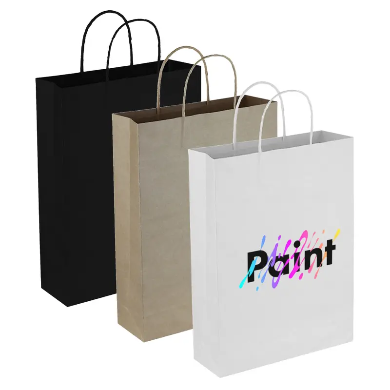 Paper Trade Show Bag – Paper Bags – available in beige, black, white colours