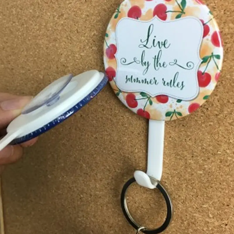 Hanger Button Badge – Name Badges – available in white colour