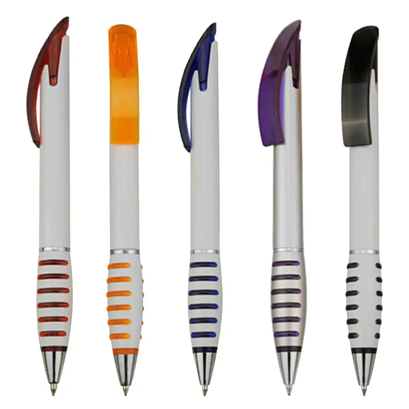 Chic – Plastic Pens – available in black, blue, orange, purple colours and 1 more