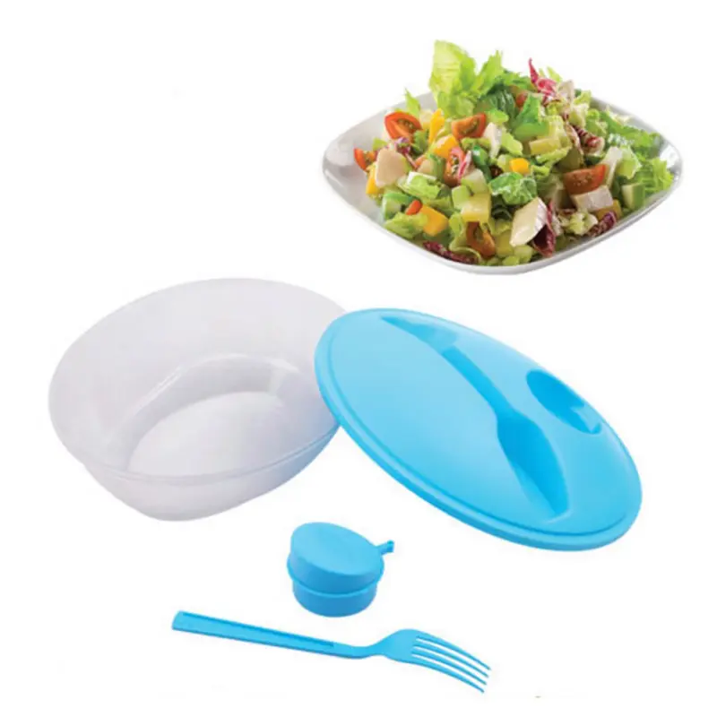Salad Lunch Box – Lunch Bags – available in blue, orange, pink colours