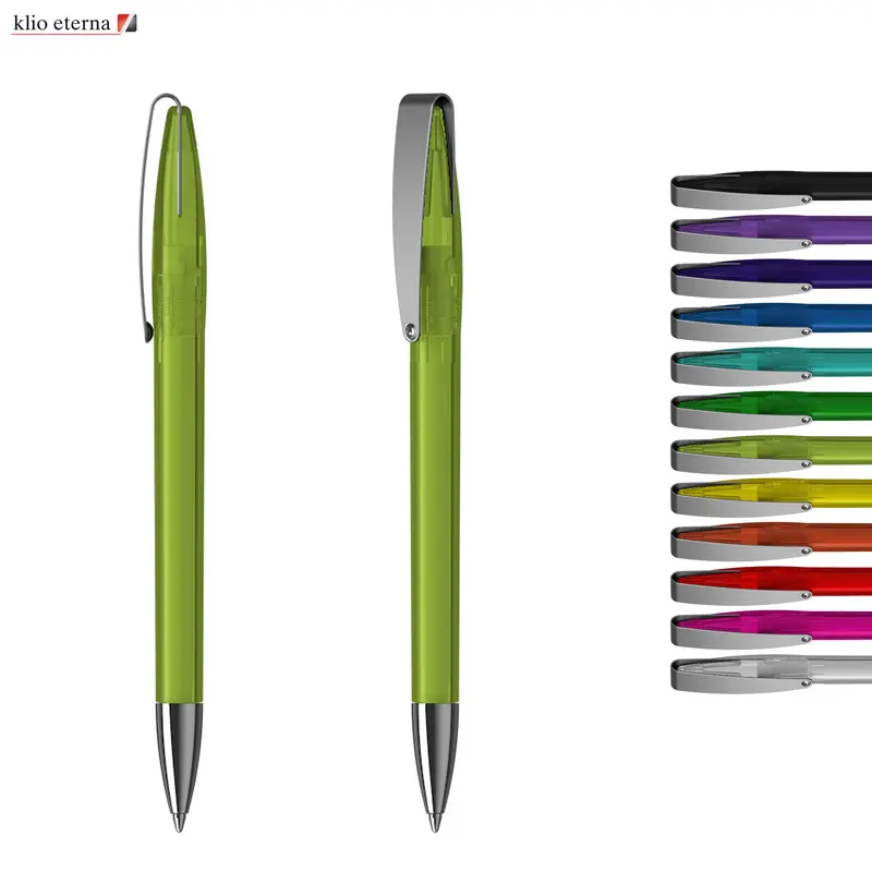 Cobra MM Transparent – Plastic Pens – available in black, blue, green, orange colours and 5 more