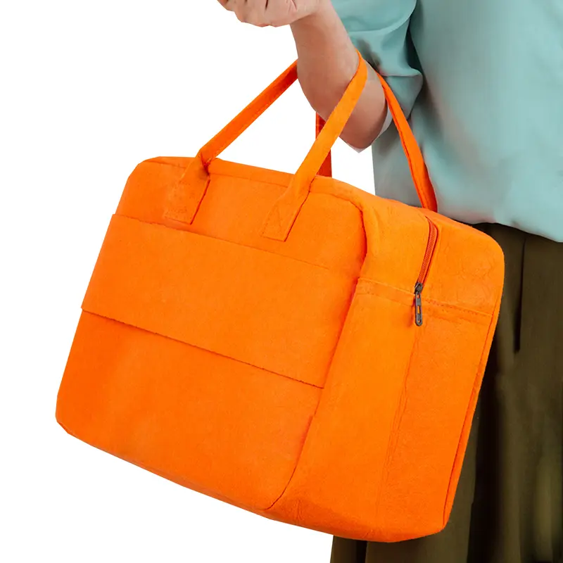Mecca Felt Travel Bag – Travel Bags – available in black, grey, orange colours