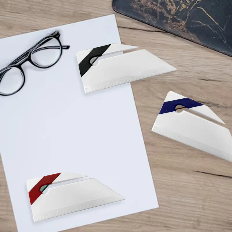 Ruler Letter Opener – Rulers – available in black, blue, red colours