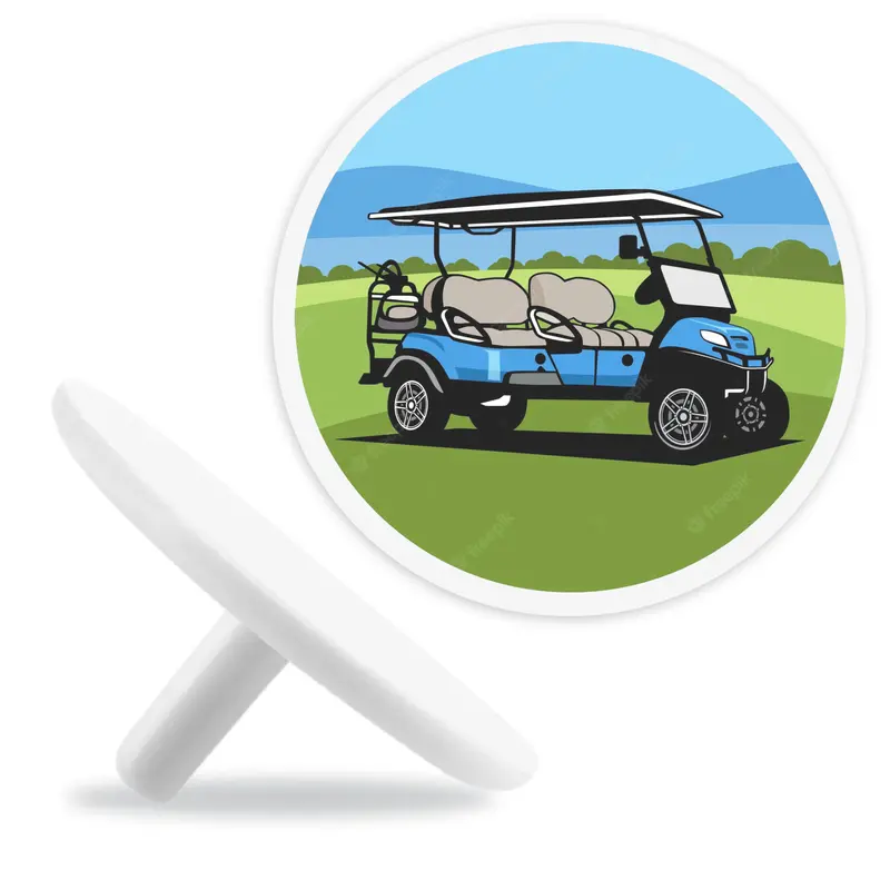 Golf Ball Marker – Sports Gear – available in white colour
