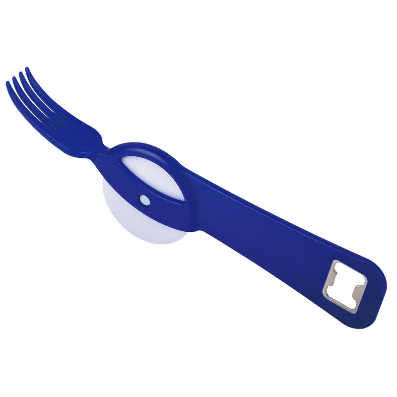 Pizza Cutter With Bottle Opener – Bottle Openers – available in black, blue, green, orange colours and 2 more