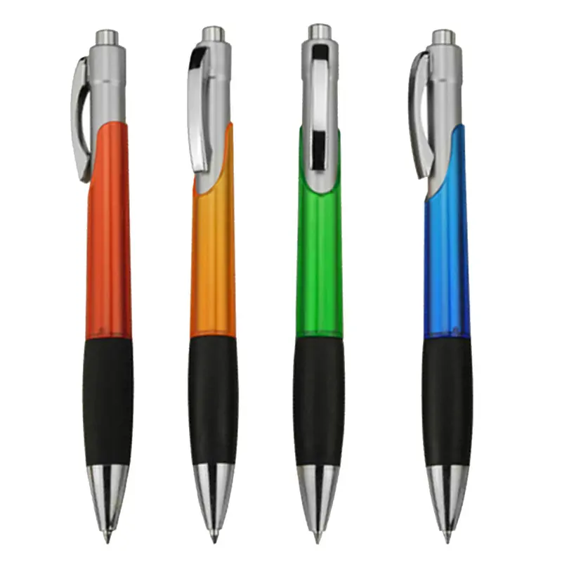 Sleek – Plastic Pens – available in blue, green, orange, red colours