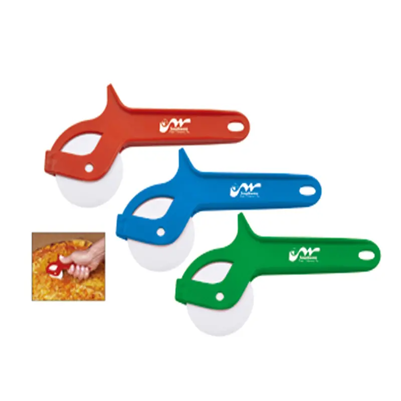 Pizza Cutter with Wheel – Misc Homeware – available in blue, green, red colours