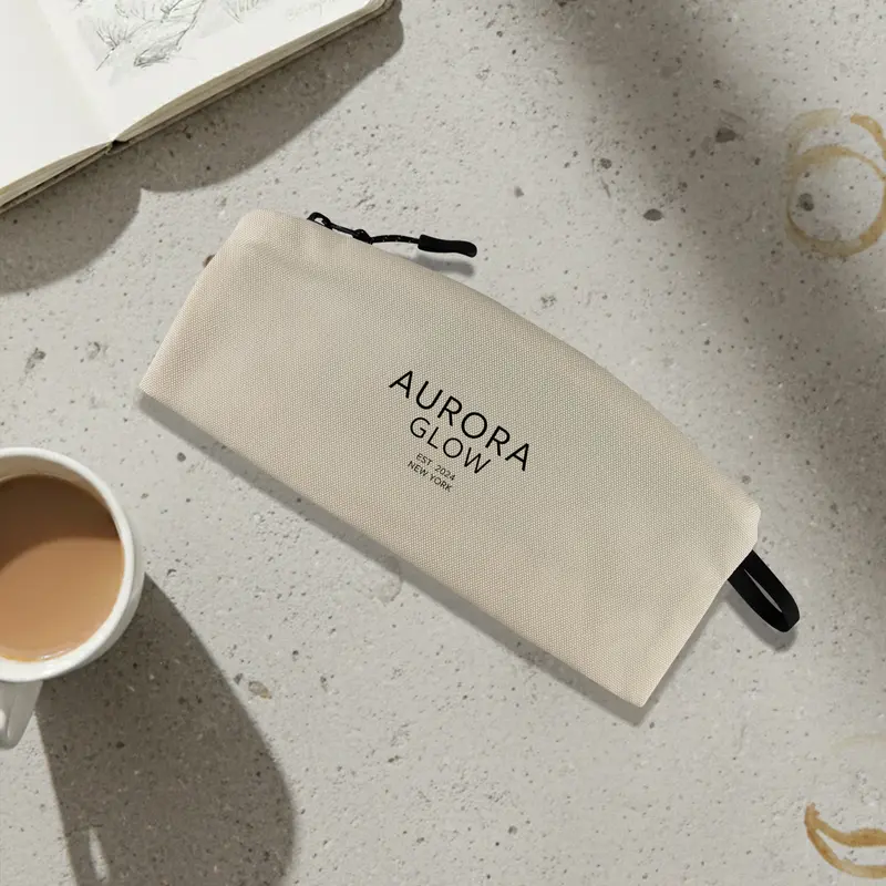 Venosa Cosmetic Bag – Medium – Toiletry Bags – available in white colour