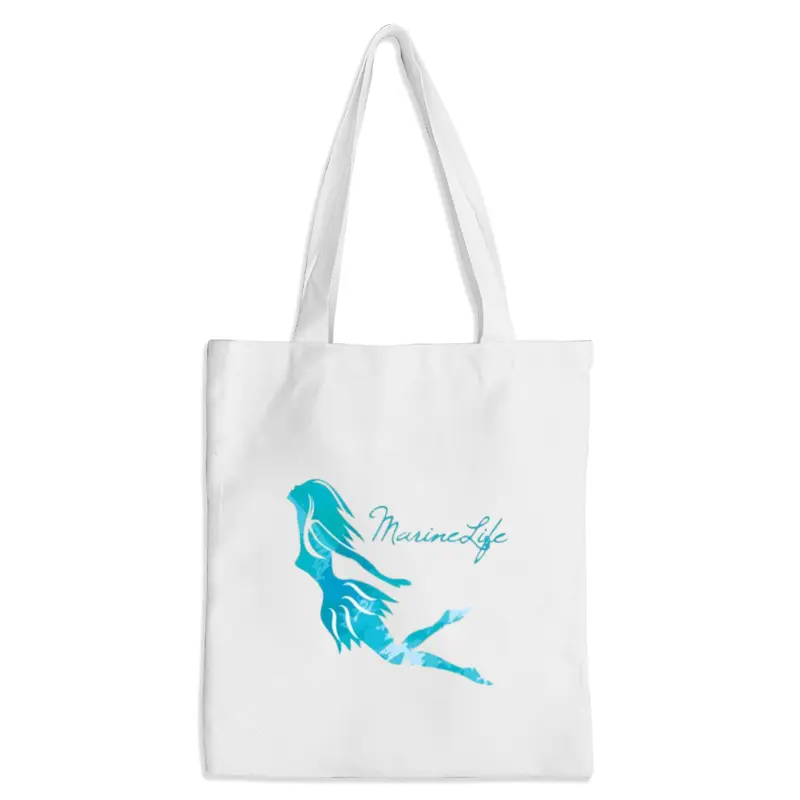 Marco Crystal Canvas Bag – Tote Bags – available in white colour