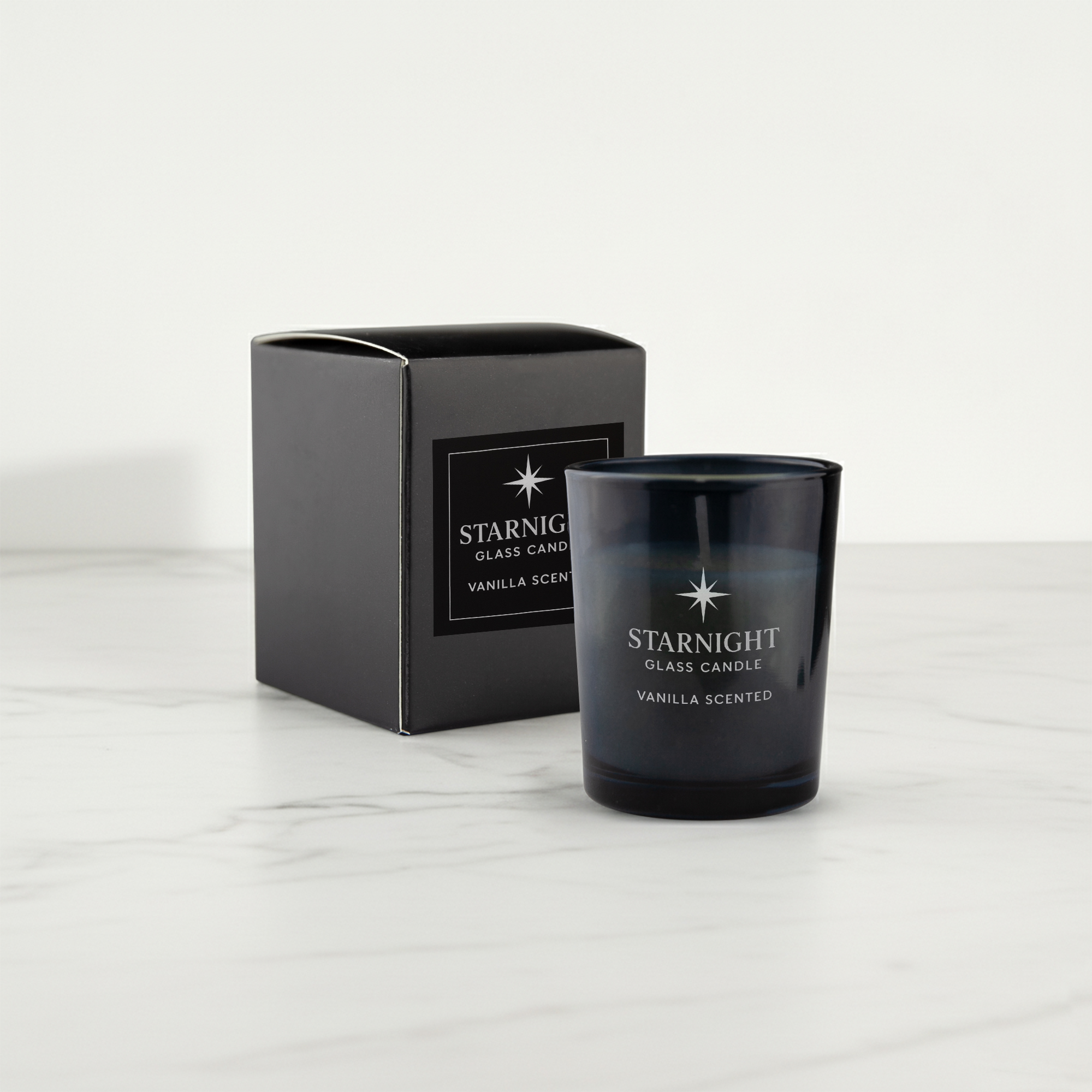 StarNight Glass Candle
