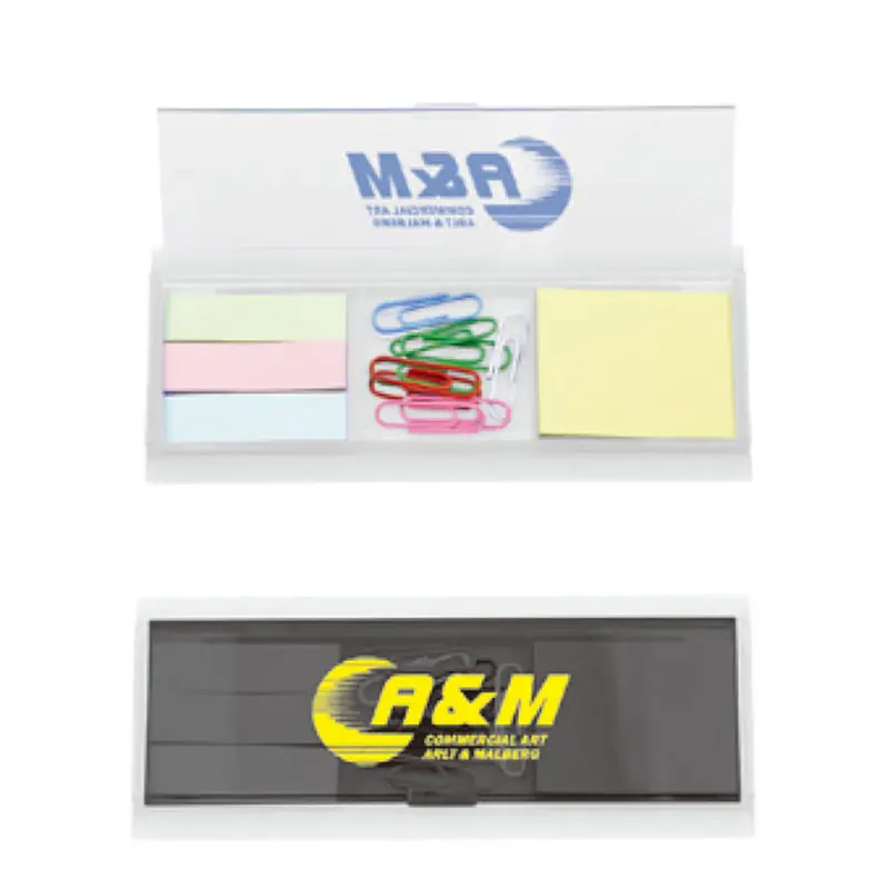 Sticky Notes With Clips – Sticky Notes – available in black, white colours