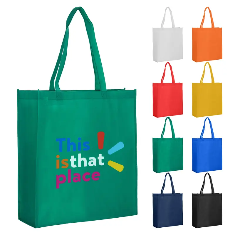 Non Woven Bag Extra Large with Gusset – Tote Bags – available in black, blue, green, orange colours and 3 more