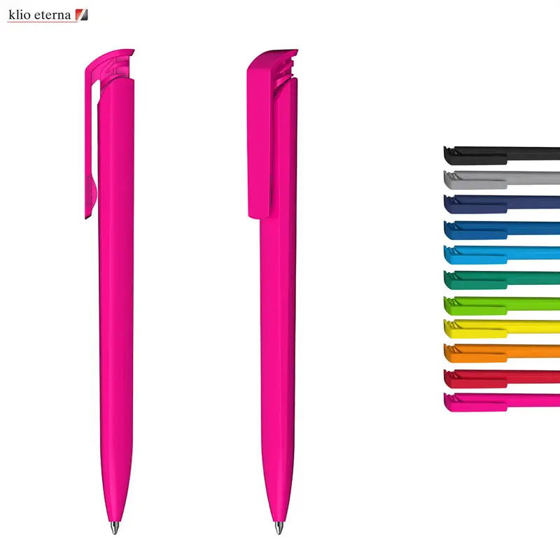 Trias Solid High Gloss – Plastic Pens – available in black, blue, green, grey colours and 5 more