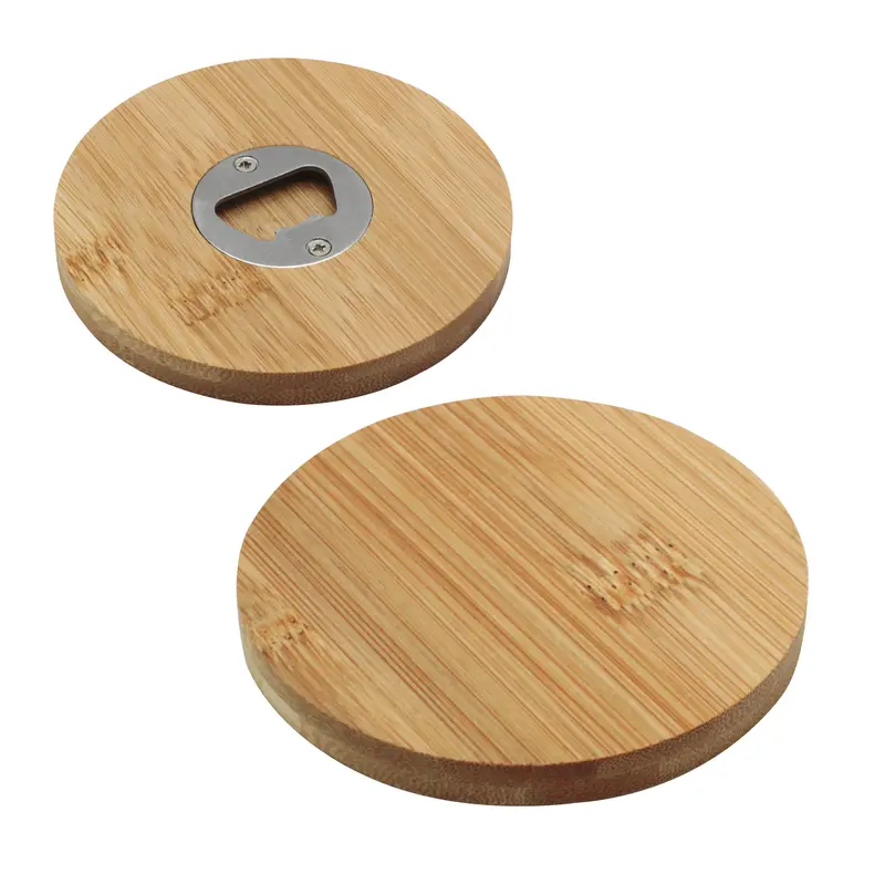 Coaster of Bottle Opener – Bottle Openers – available in beige colour