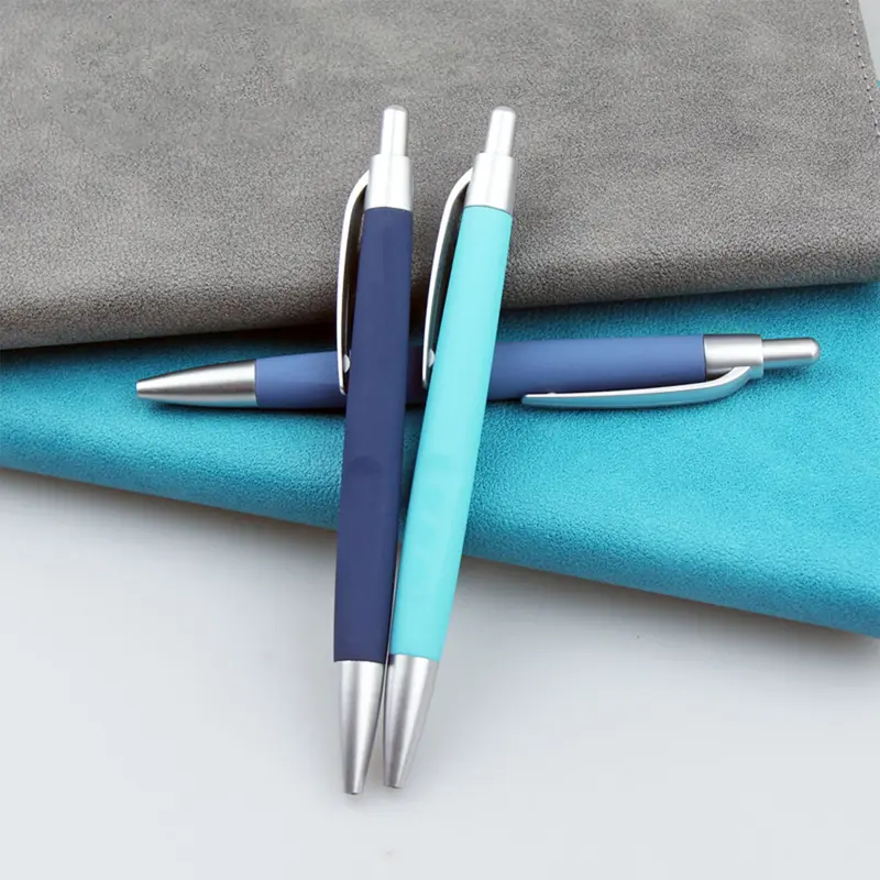 Fiona – Plastic Pens – available in black, blue, green, grey colours and 3 more