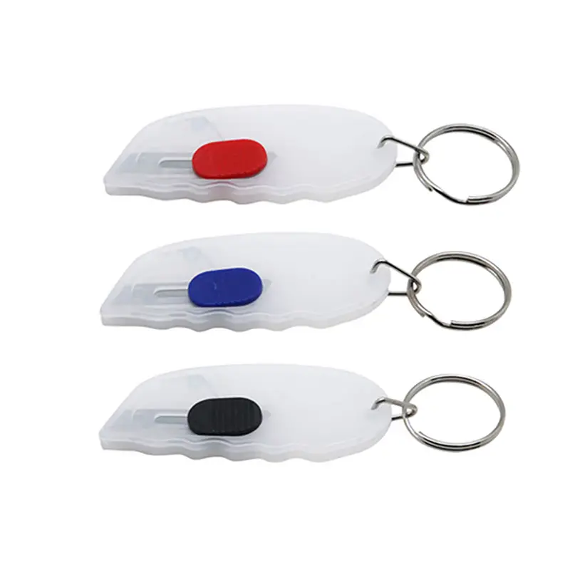 Mini Cutter Key Ring – Keyrings – available in black, blue, red colours