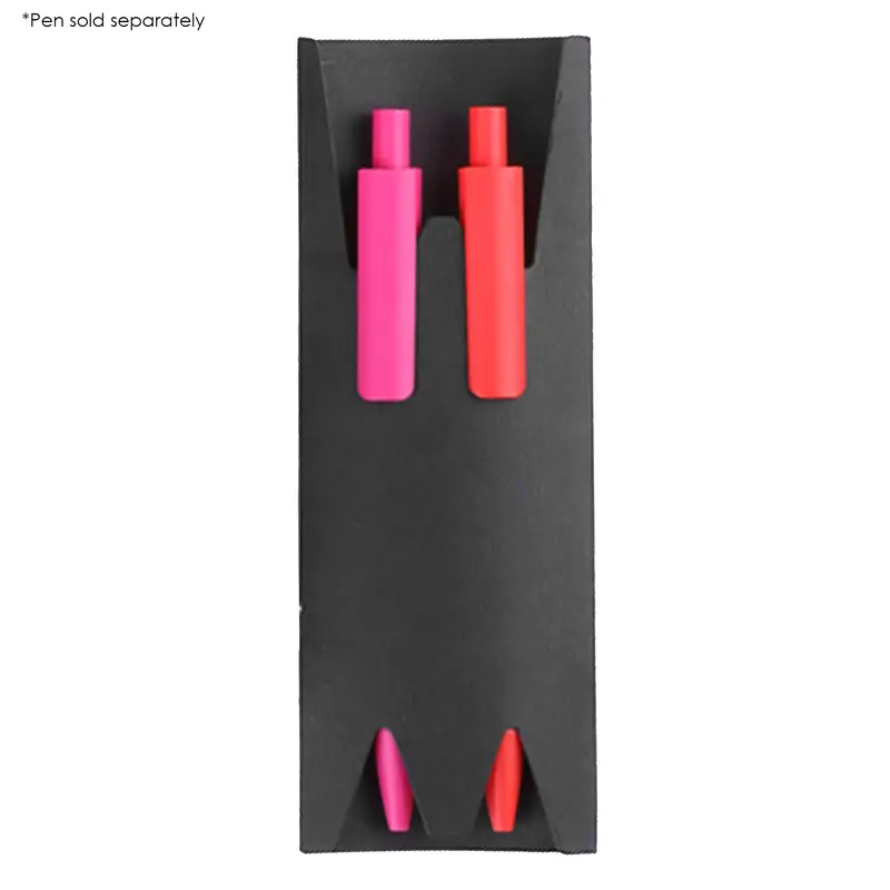 Double Paper Pen Sleeve – Novelty Pens – available in black colour