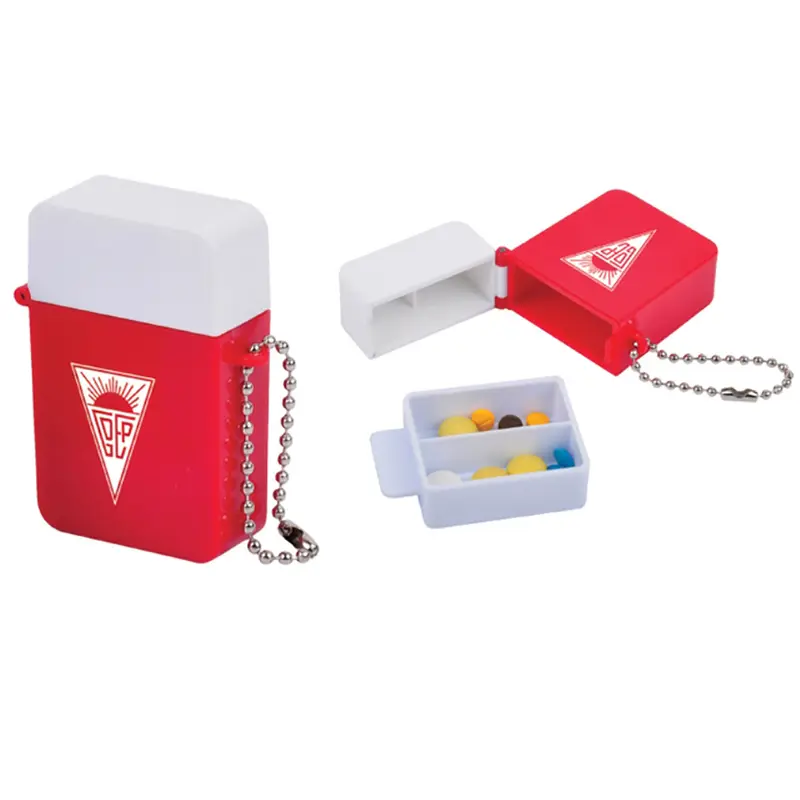 Pill Box With Keyring – Misc Health